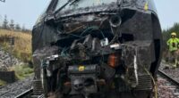 Major incident is declared after train derails in Cumbria