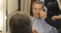 Make-up artists 'used bodily fluids on Farage during BBC appearances'
