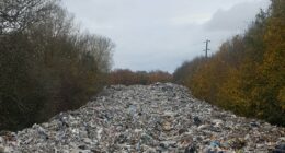 Man, 39, arrested in investigation into UK's 'biggest ever' fly-tip