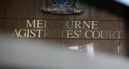 Melbourne Magistrates Court in Melbourne, Victoria.