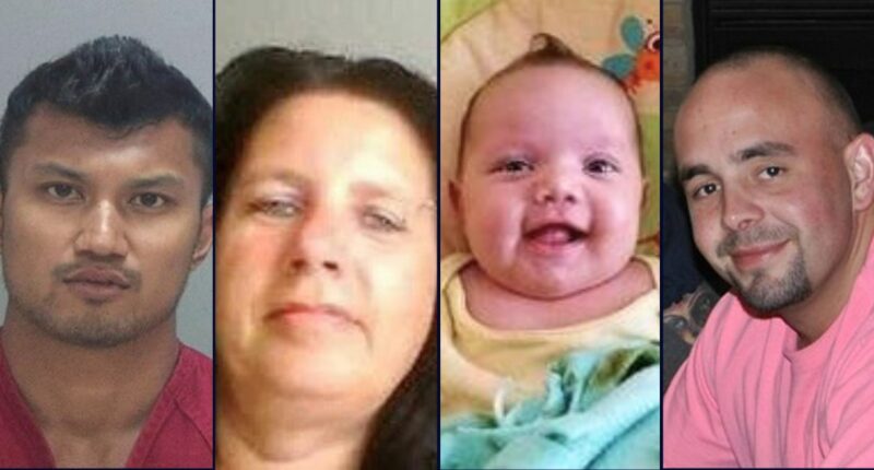 Man obsessed with tenant murders her mom, baby and friend