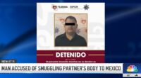 Man smuggled partner's body across the border: Authorities
