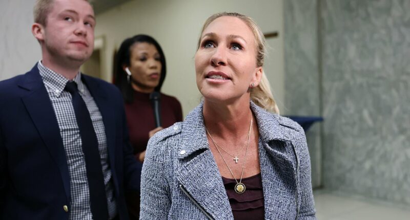 Marjorie Taylor Greene hits back amid criticism over early resignation