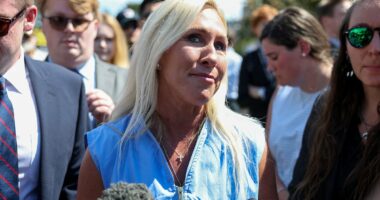 Marjorie Taylor Greene is hit with DEATH THREATS 'egged on by Trump'