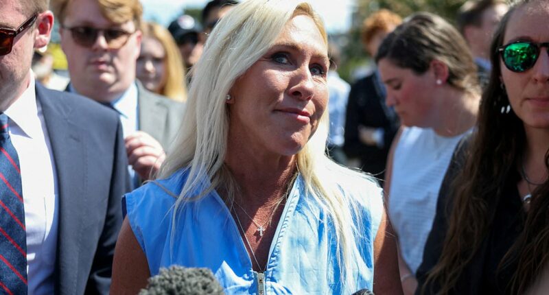 Marjorie Taylor Greene is hit with DEATH THREATS 'egged on by Trump'