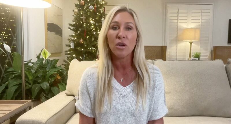 Marjorie Taylor Greene tears up 2028 market after resignation roils Republicans