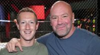 Mark Zuckerberg 'will beat the s*** out of you', claims Dana White - with UFC boss insisting 5ft 7in Meta billionaire is 'not a computer nerd'