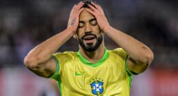 Matheus Cunha opens up on 'very painful' Brazil experience as Man United star hopes maturity helps him to achieve World Cup dream