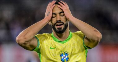 Matheus Cunha opens up on 'very painful' Brazil experience as Man United star hopes maturity helps him to achieve World Cup dream