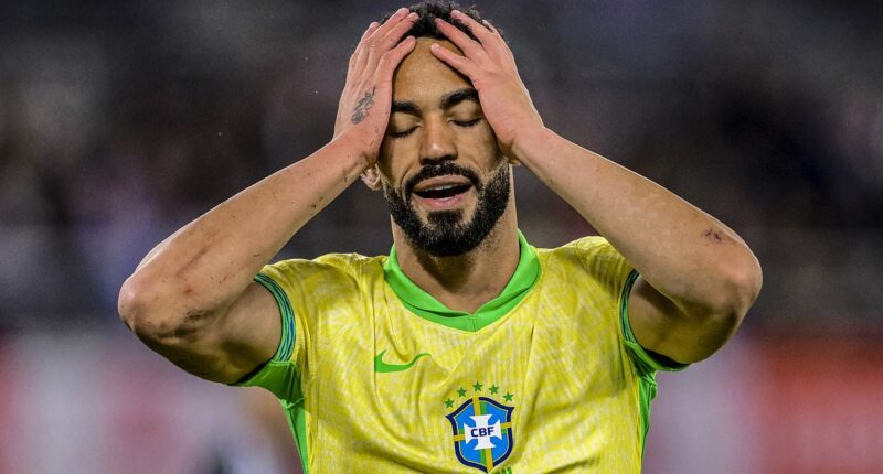 Matheus Cunha opens up on 'very painful' Brazil experience as Man United star hopes maturity helps him to achieve World Cup dream