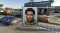 McDonald's worker allegedly pulls gun on waiting family