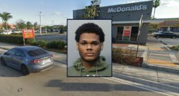 McDonald's worker allegedly pulls gun on waiting family