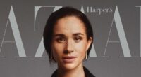 Meghan Markle goes barefaced as she poses on cover of Harper's Bazaar