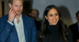 Meghan took a leaf out of the Kardashians' playbook - when she arrived at Kris Jenner's party in an outfit bearing striking similarities to Kim's fashion