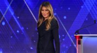 Melania Trump stuns as she accepts 'Patriot of the Year' award