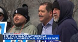 Midterm election 2026 news: Congressman Jesús 'Chuy' García's expected decision leaves 5 open US House seats in Illinois