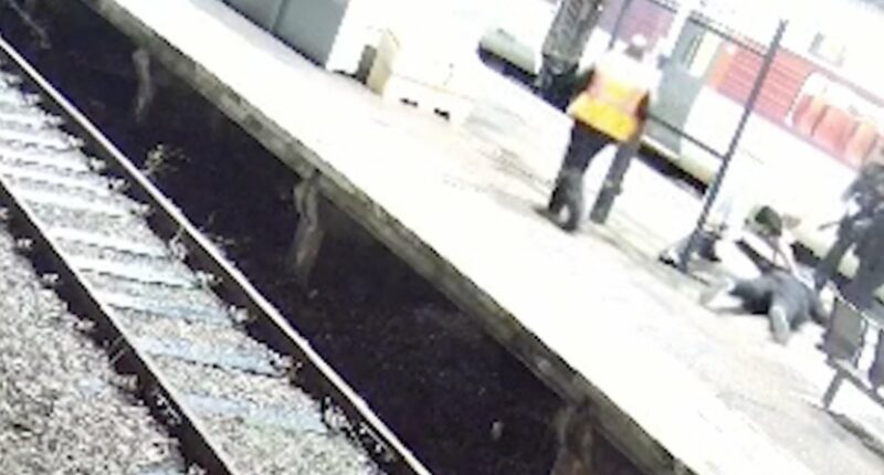 Moment innocent man screams 'it's not me' as police Taser him