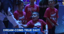 Mundelein boy learns at Chicago Griffin Museum of Science and Industry Spider-Man exhibit he's going to Disneyland