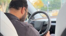 My Tesla taxi driver was SLEEPING at the wheel as we whizzed through San Francisco, says passenger