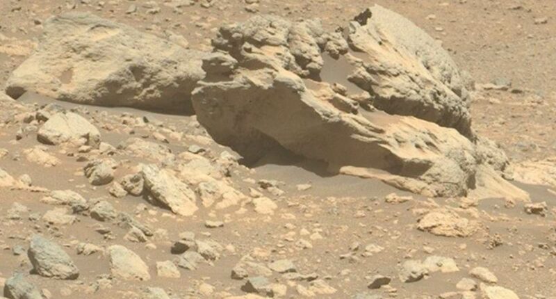 NASA scientists discover a rock on Mars that 'doesn't belong there'