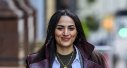 NHS junior doctor who 'praised October 7 Hamas attacks' accuses tribunal of 'apparent bias' - while wearing 'celebratory' 7 necklace