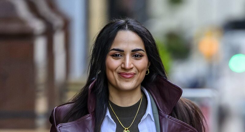 NHS junior doctor who 'praised October 7 Hamas attacks' accuses tribunal of 'apparent bias' - while wearing 'celebratory' 7 necklace