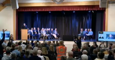 Neighbours of migrant camp angry as school told kids be 'kind' to them