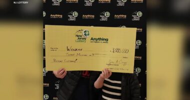 New Jersey couple wins $3M scratch-off prize months after million-dollar win