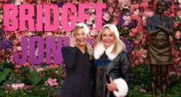 New statue of Bridget Jones joins other film icons in London's Leicester Square