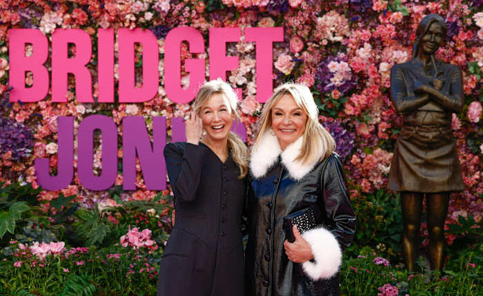 New statue of Bridget Jones joins other film icons in London's Leicester Square