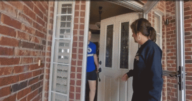 Newly released video shows cops cuffing teen linked to violent sex assault scandal that has families fuming