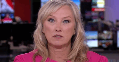 Newsreader Martine Croxall.