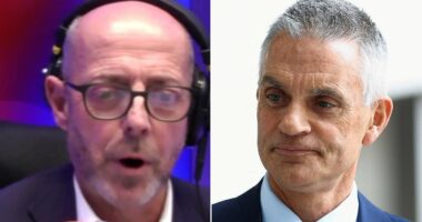 Nick Robinson says 'these are not normal times' as BBC bosses quit