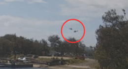 An inquest into the Sea World helicopter crash has been shown several videos of the moment the aircraft collided.