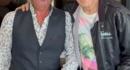 Old pals Noel Edmonds and Cliff Richard enjoyed a reunion in New Zealand after not seeing each other in 25 years