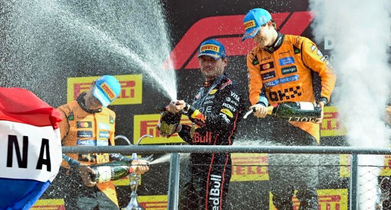 Norris, Verstappen And Piastri In The Battle For The 2025 F1 Title