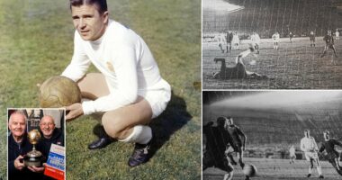ON THE ROAD travels back in time 60 years to November 17, 1965 ... and the incredible night Kilmarnock fans witnessed the legendary Ferenc Puskas make his last appearance for Real Madrid in the European Cup