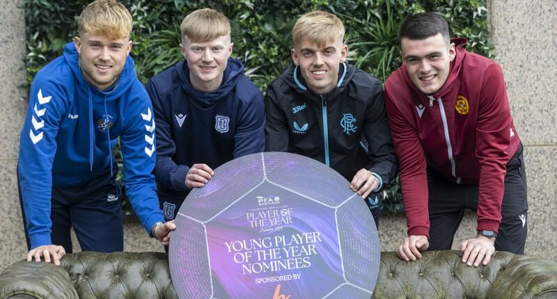 One of the young Scots in this picture joined Udinese in Serie A for £4.5million, another made his dream switch to Rangers ... so why is arguably the most talented among them still waiting for HIS big move?