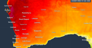 One state to swelter through the hottest day in over a year tomorrow