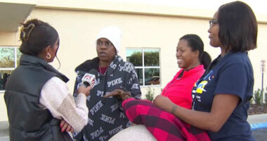 Orange County deputies give out Thanksgiving turkeys, fixings. Here’s where to get yours