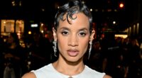 Orange Is The New Black star Dascha Polanco shows off her amazing weight loss in a white crop top and skirt at the Luar fashion show during NYFW