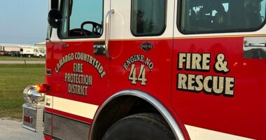 Over a dozen firefighters respond to field fire in Douglas Co.