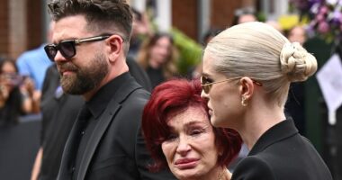 Ozzy Osbourne's widow Sharon in tears after hearing Trump's voicemail