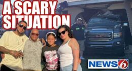 Palm Bay family grateful to be safe after truck hits home