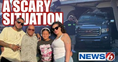 Palm Bay family grateful to be safe after truck hits home
