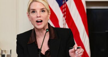 Pam Bondi launches manhunt after incident at Alina Habba's office