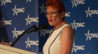 Pauline Hanson slams Albanese at Trump event in Florida