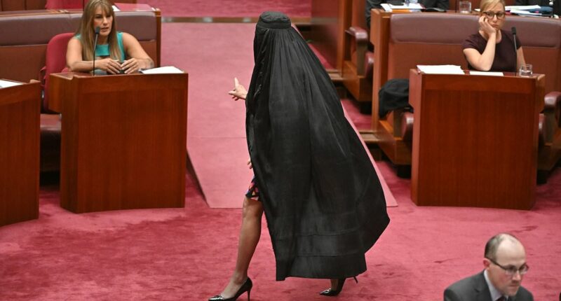 Politician who wore burka in parliament speaks to JENNY JOHNSTON