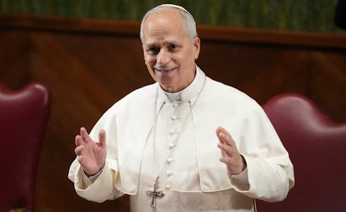 Pope Leo XIV calls for urgent climate action and says God’s creation is 'crying out'