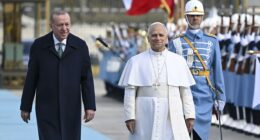 Pope Leo XIV opens first foreign trip in Turkey with a visit to Christianity’s early heartlands